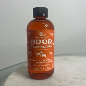 Angry Orange Pet Odor Eliminator 8 OZ CONCENTRATE MAKES 128 Oz Smell Remover New